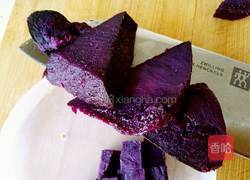 蜂蜜紫薯酸奶的做法图解3