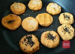 黑芝麻南瓜饼的做法图解9