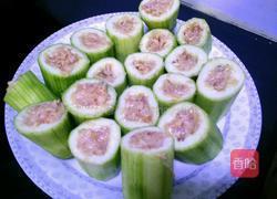 酿丝瓜的做法图解6