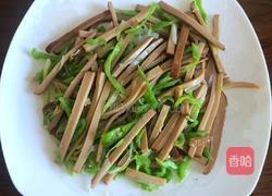 尖椒炒蛋定姐鸡蛋干的做法图解4