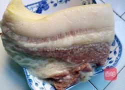 玉米面粉炒肉的做法图解2