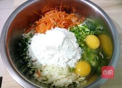土豆胡萝卜饼的做法图解2