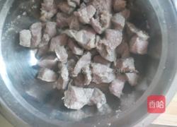 红豆莲藕炖牛肉的做法图解4