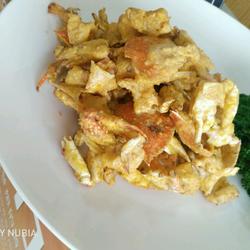 咸蛋黄花蟹的做法[图]