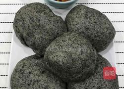 黑芝麻馒头的做法图解16