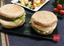减脂健身餐(全麦牛肉蛋白堡)的做法图解11
