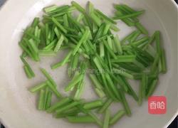 西芹百合的做法图解4
