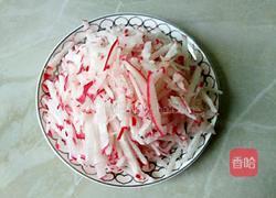 萝卜炒肉的做法图解2