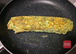 菠菜厚蛋烧的做法图解10