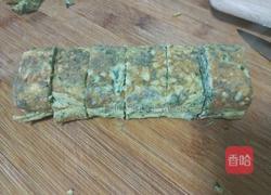 菠菜厚蛋烧的做法图解11