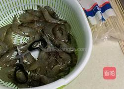 啤酒奶油串串虾的做法图解1