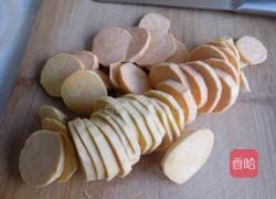 芝心红薯饼的做法图解1