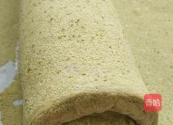 抹茶蜜豆卷的做法图解13