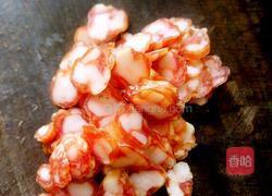 腊肠鸡蛋炒饭的做法图解3