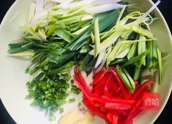 青蒜彩椒炒鸡蛋的做法图解2