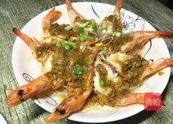 蒜蓉开边虾的做法图解10