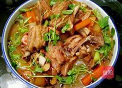 鲁菜大师蒋家菜秘制酱烧羊排萝卜的做法图解6