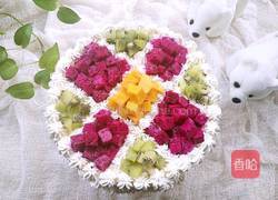 十寸水果蛋糕的做法图解1