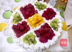 十寸水果蛋糕的做法图解16