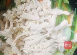 五彩鸡丝的做法图解13