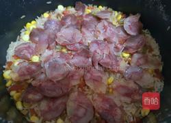 广式香肠煲仔饭的做法图解6