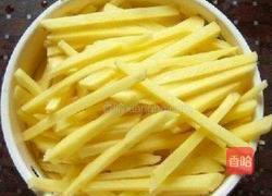 油炸薯条的做法图解2