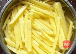 油炸薯条的做法图解3