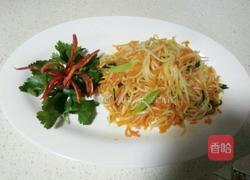 胡萝卜炒茭白的做法图解7