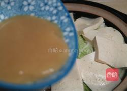 瑶柱沁白菜豆腐的做法图解6