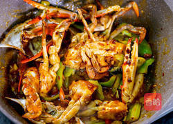 香辣梭子蟹的做法图解8