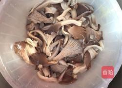 鲜蘑猪肉胡萝卜馅的做法图解2