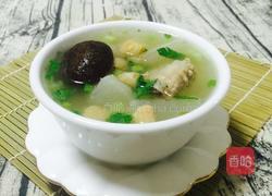 冬菇瑶柱排骨萝卜汤的做法图解11