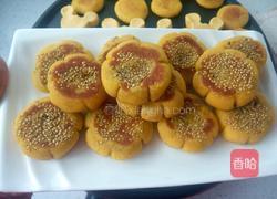 奶香豆沙南瓜饼的做法图解13