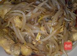 鸡蛋火腿炒豆芽的做法图解8