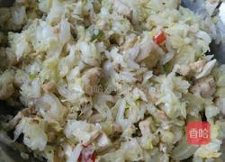 雞蛋韭菜餃子和白菜豆干餃子的做法图解7