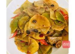 炝炒土豆莴笋片的做法图解7