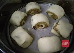 Illustration of how to make red date steamed buns 12