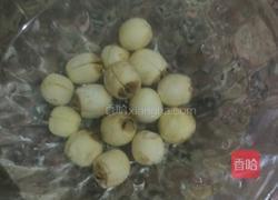 莲子炖猪心的做法图解4