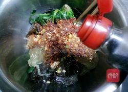 凉拌菠菜粉条黑木耳的做法图解13