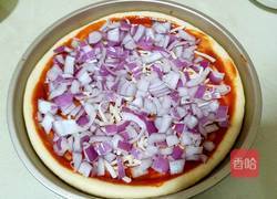 自制培根大虾披萨的做法图解20