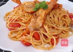 黑椒鲜虾意面的做法图解1