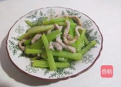 芹菜炒里脊的做法图解13