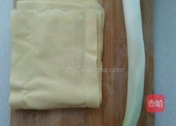 葱丝炝拌干豆腐丝的做法图解1