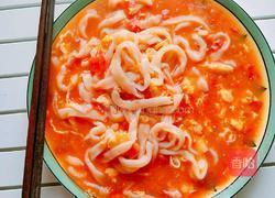 番茄鸡蛋手工面的做法图解9