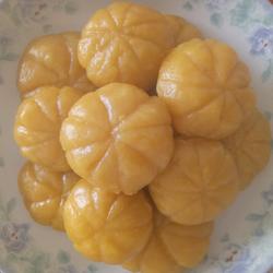 橘瓣南瓜饼