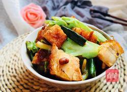 手撕包菜煸澳门烧肉的做法图解12