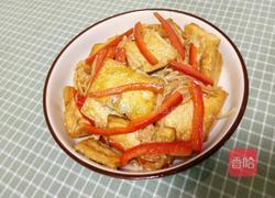 金针菇焖豆腐的做法图解5