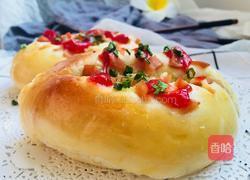 脆皮肠芝士面包的做法图解13