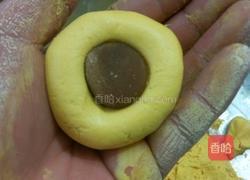 陕西奶香金丝南瓜饼的做法图解10