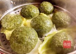 桂花艾草青团的做法图解5